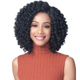 Bobbi Boss Natural Curl Synthetic Lace Front Wig - MLF409 Shirley (GINGER.ORG only)