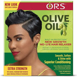 ORS Olive Oil Built-In Protection New Growth No-Lye Relaxer Kit Extra Strength