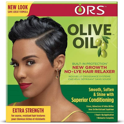 ORS Olive Oil Built-In Protection New Growth No-Lye Relaxer Kit Extra Strength