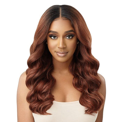 Outre Perfect Hairline 13" x 5" Fully Hand-Tied Synthetic HD Lace Frontal Wig - Klair