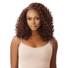 Outre Perfect Hairline 13" x 4" Fully Hand-Tied Synthetic HD Lace Frontal Wig - Dominica 16"
