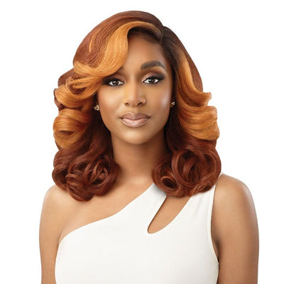 Outre Sleeklay Synthetic Lace Front Wig - Shadora