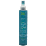 Organic Natural Premium Oil-Free Curl -N- Wavy Curl Defining Conditioner & Detangler Peppermint 8 OZ