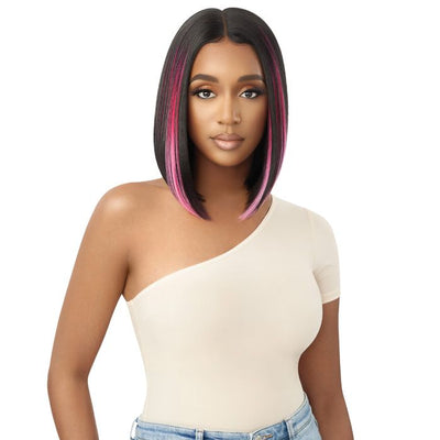 Outre Color Bomb Synthetic Lace Front Wig - Stina