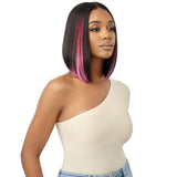 Outre Color Bomb Synthetic Lace Front Wig - Stina (1, 1B & 613 only)