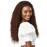 Outre Synthetic Pre-Braided 13" x 2" Lace Frontal Wig - Halo Stitch Braid 26"