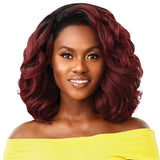 Outre Converti-Cap Synthetic Drawstring Half Wig - Lady Lioness