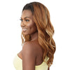 Outre Converti-Cap Synthetic Drawstring Half Wig - Rosey Waves