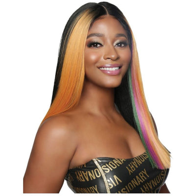 Mane Concept Synthetic Red Carpet HD Lace Front Wig - RCHD282 Blunt Cut Long (CIDER & PUMPKINSPICE only)