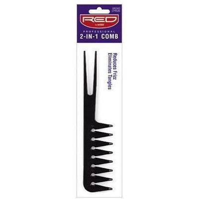 Red by Kiss Professional 2-In-1 Comb #CMB26 (HM62)