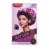 Red by Kiss X-Large Reversible Silky Satin Wide Edge Hair Cap - HDWP01A Assorted