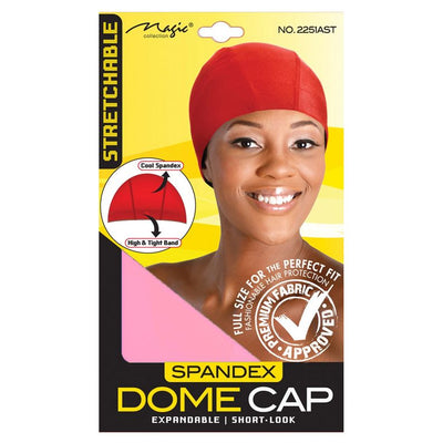 Magic Spandex Dome Cap NO.2251AST