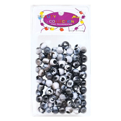 Magic Beauty Collection Large Packet Two Tone Beads Round - TONBLA