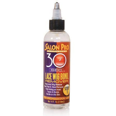 Salon Pro 30 Sec Lace Wig Bond Conditioning Remover 4 OZ