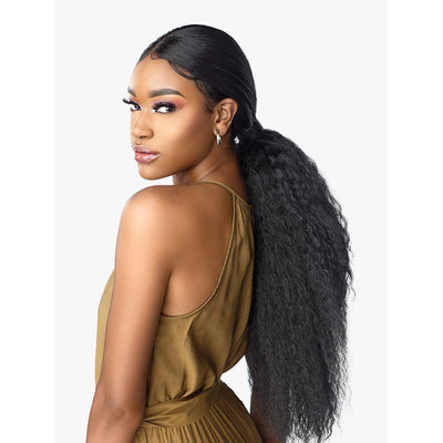 Sensationnel Synthetic Cloud 9 What Lace Custom Frontal Unit Swiss Lace Wig – Tasia Sleek Ponytail