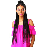 Sensationnel Cloud 9 Hand-Braided Synthetic Swiss Lace Wig – Fulani Cornrow