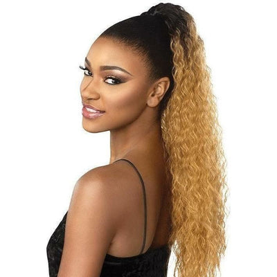 Sensationnel Synthetic Instant Pony Drawstring Ponytail – French Wave 24"