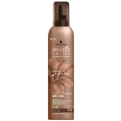 Smooth 'N Shine Camellia Oil & Shea Butter Curl Defining Mousse 9 OZ