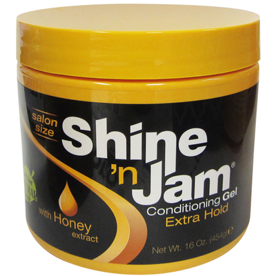 Ampro Shine 'n Jam Conditioning Gel Extra Hold 16 OZ