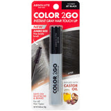 Absolute New York Color 2 Go Instant Gray Hair Touch Up Mascara