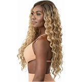 Outre Sleeklay Synthetic Lace Front Wig - Asmara (DRFF BLACK CHERRY & 2 only)