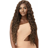 Outre Sleeklay Synthetic Lace Front Wig - Asmara (DRFF BLACK CHERRY & 2 only)