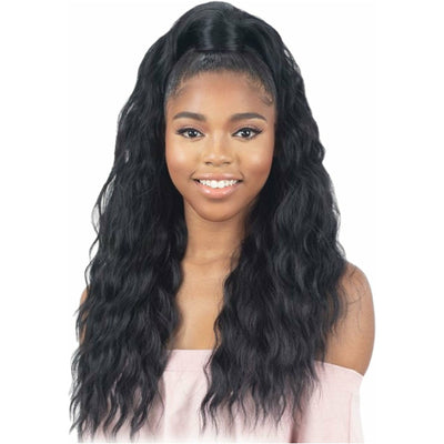 Model Model Doll'd Up Fullcap Drawstring Half Wig – Be Dazzle'd