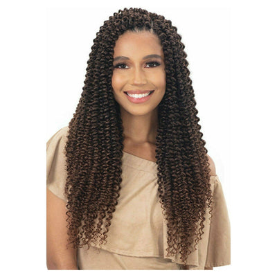 Model Model Glance Braids – 3x Pre-Stretched Water Bohemian Curl 18"