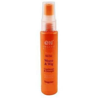 Organic Natural Wig & Weave Conditioner & Detangler Tangerine 2 OZ
