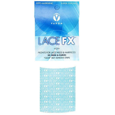 Vapon Lace FX Mini A Curve Lace Wig Adhesive Strips 30 Ct