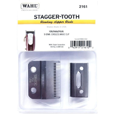 Wahl Professional Stagger-Tooth Blending Clipper Blade Set #2161