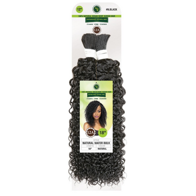 Janet Collection 100% Unprocessed Virgin Remy Braids - Natural Water Bulk 18"