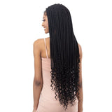 FreeTress Equal Synthetic HD Braided Lace Front Wig – Knotless BOHO Box