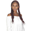 Zury Sis Synthetic Diva Box Braid Lace Front Wig – Fulani Box 30"